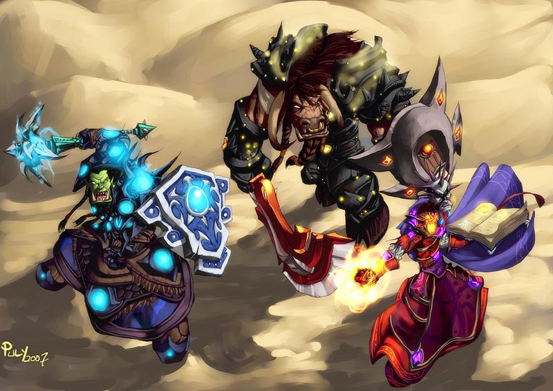 trio--tauren-warr--orc-shaman-a-warlock